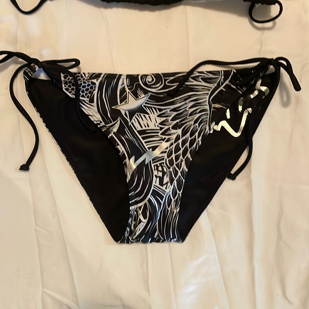 Rare fox reversible bikini bottom
